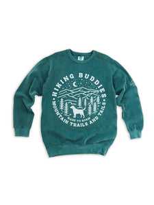 Hiking Buddies Mountain Tails & Trails Sweatshirt