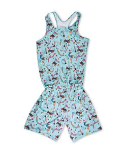 GYM CAT ROMPER