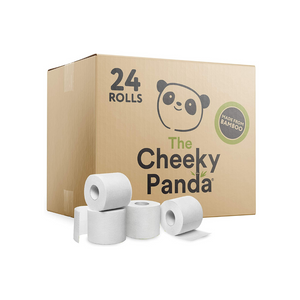 Reel Premium Bamboo Toilet Paper - 24 Rolls of Toilet Paper - 3-Ply Ma